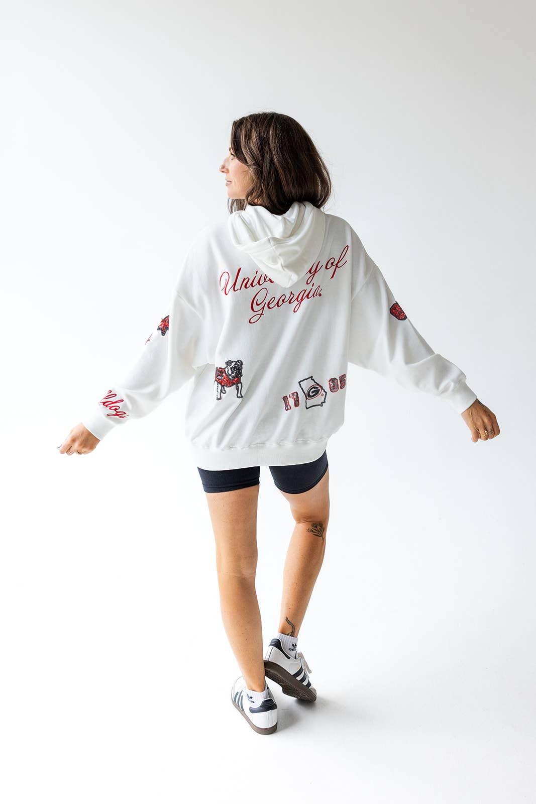 Georgia All Over Sequin Hoodie