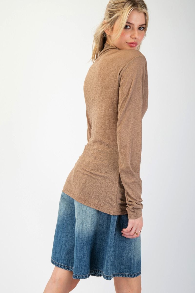 Textured Mesh Fitted Top