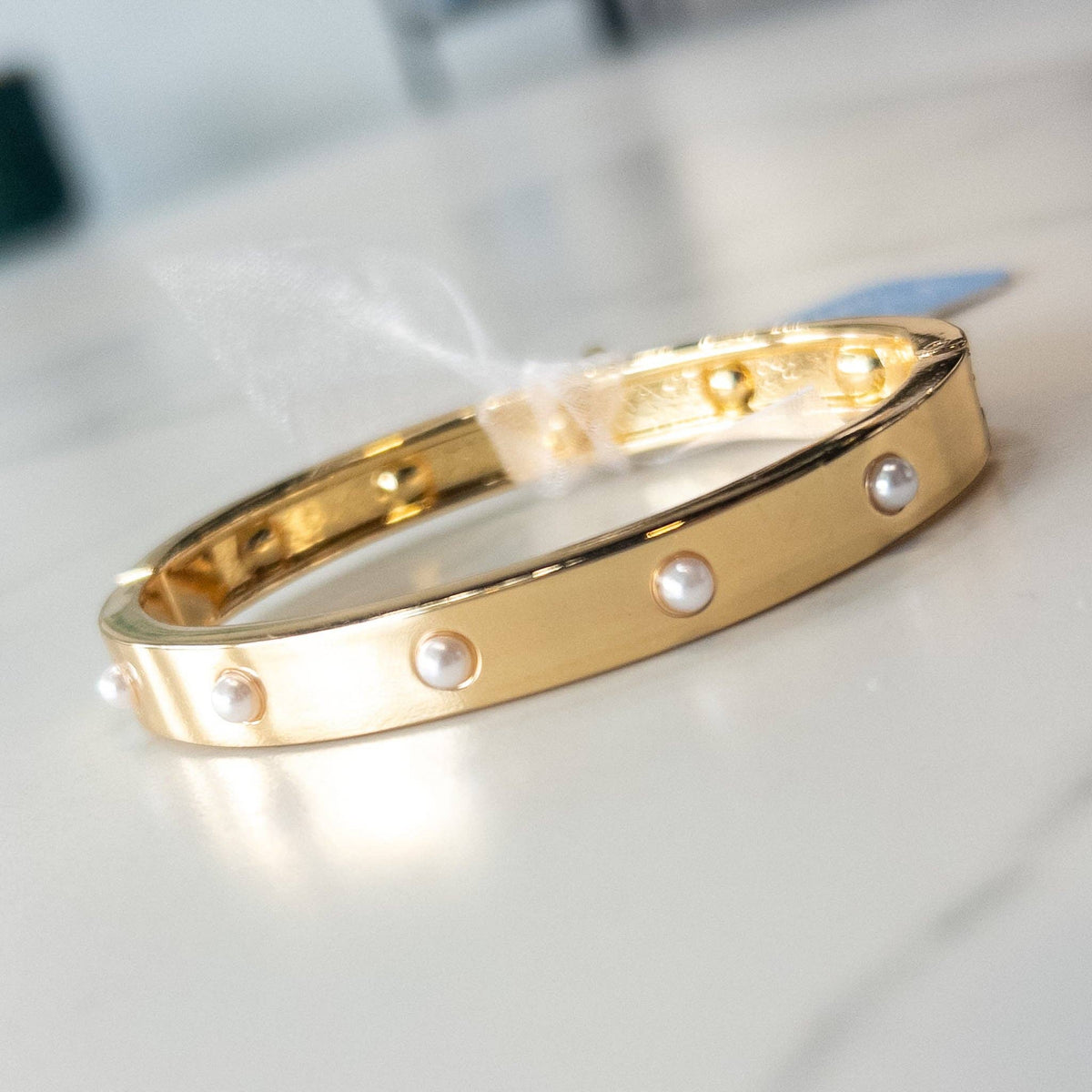Drusilla Hinge Pearl Bracelet
