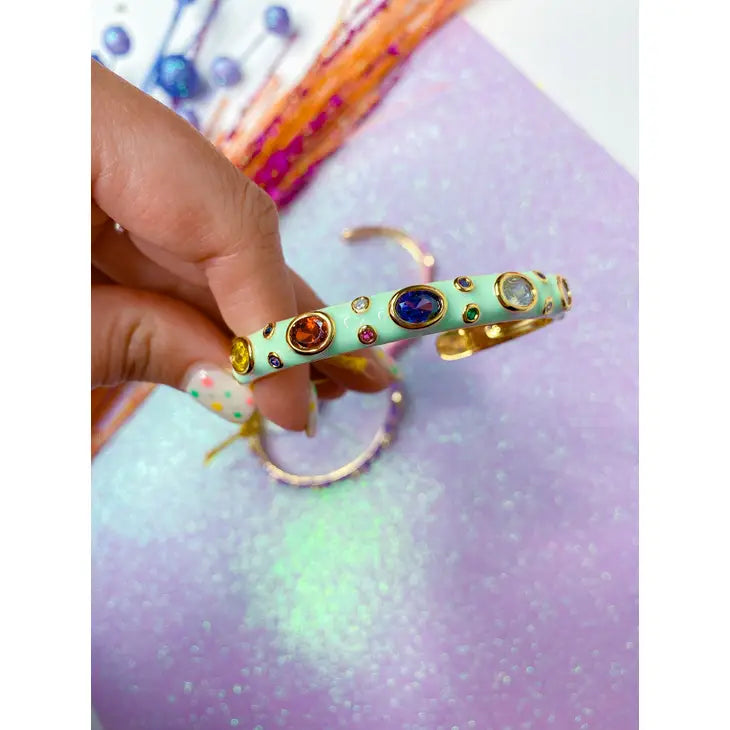 Porsha Enamel Bangles