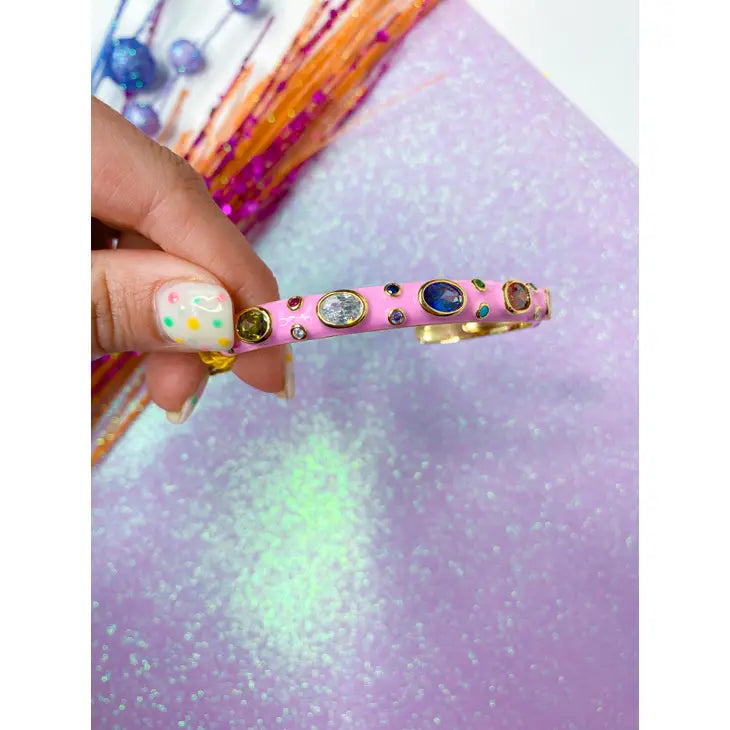 Porsha Enamel Bangles