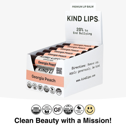 Georgia Peach Organic Lip Balm