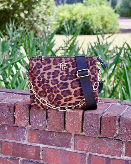 Ariana Crossbody Spotted Saddle