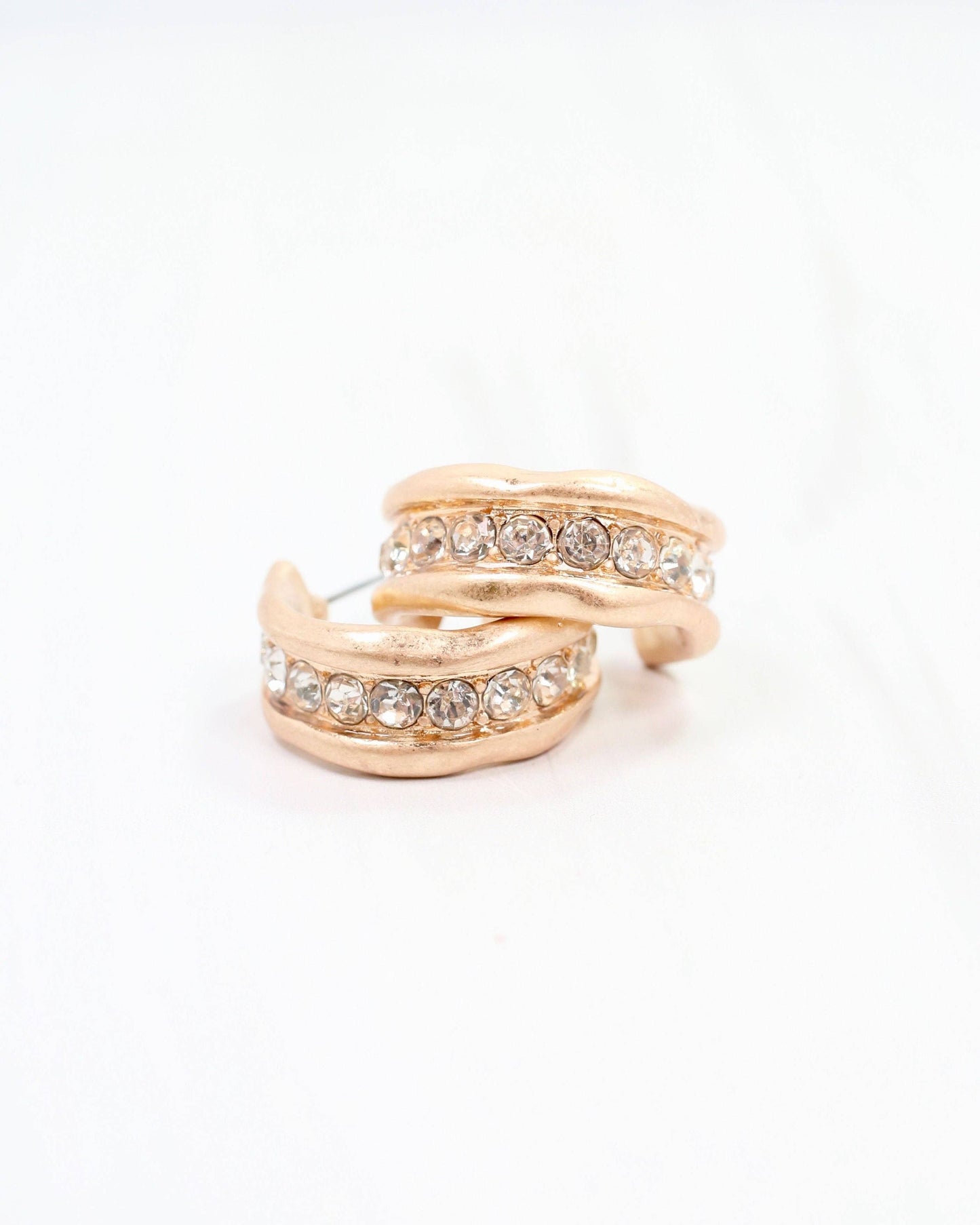 Katarina Hoop Earring Worn Gold
