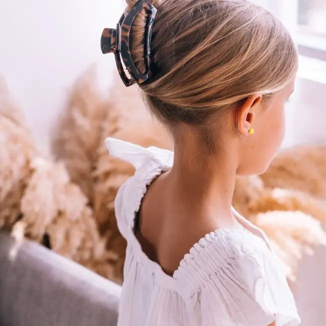 Teleties Tortoise Open Hair Clip