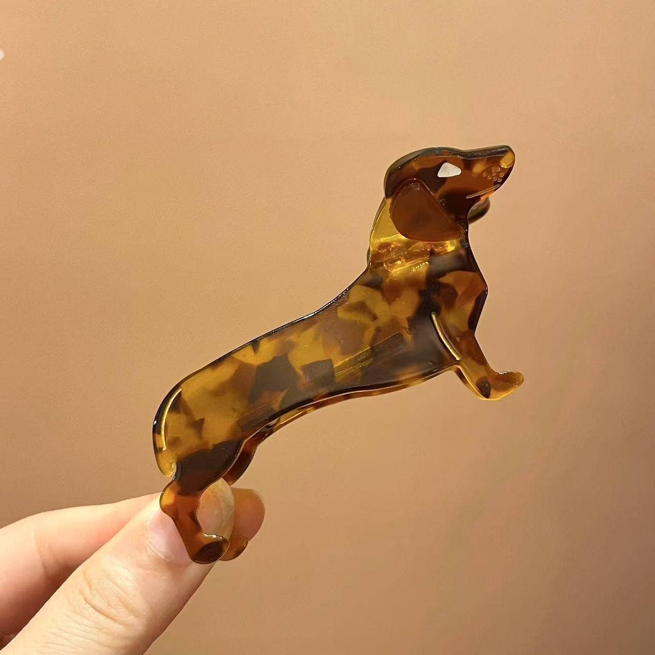 TRENDING DOG SERIES - DOG HAIR CLAW CLIPS |TORT