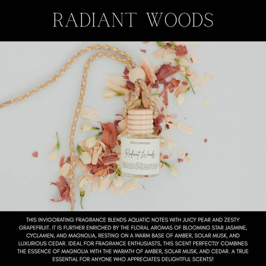 SPRING CAR DIFFUSERS: RADIANT WOODS