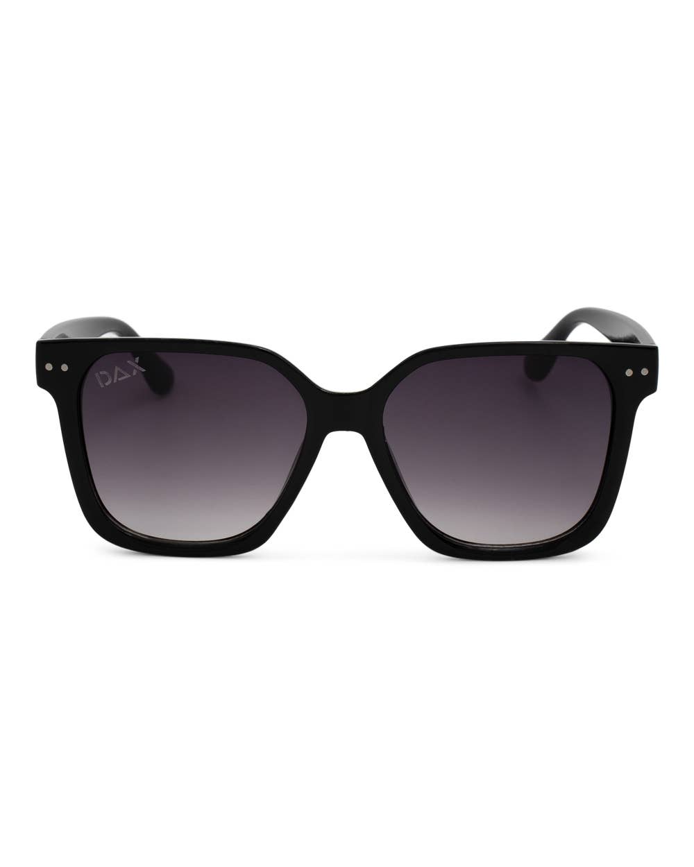 Linny - Women's Oversized Horn Frame Sunglasses: Blue