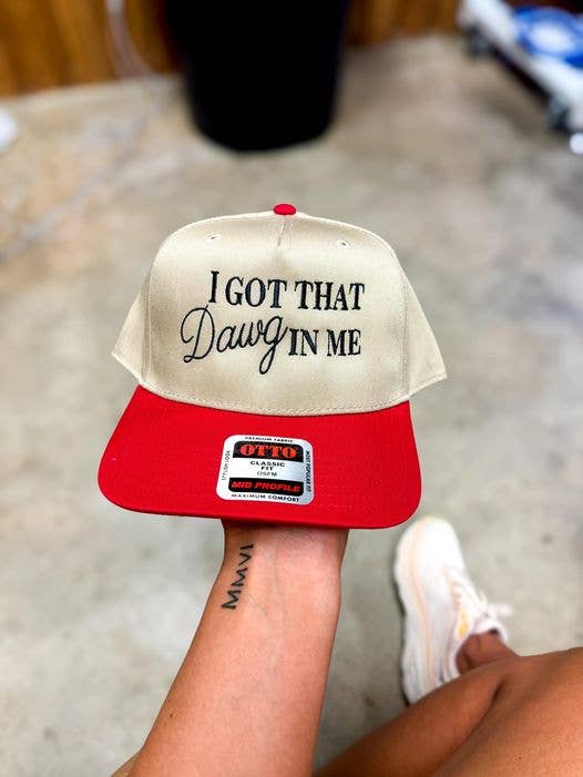 I Got That DAWG In Me Embroidered Hat