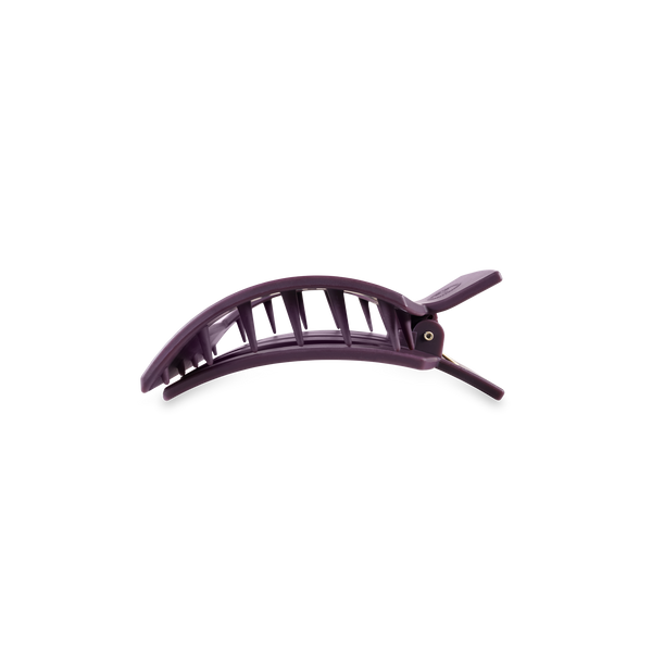 Burgundy Bliss Small Flat Square Hair Clip