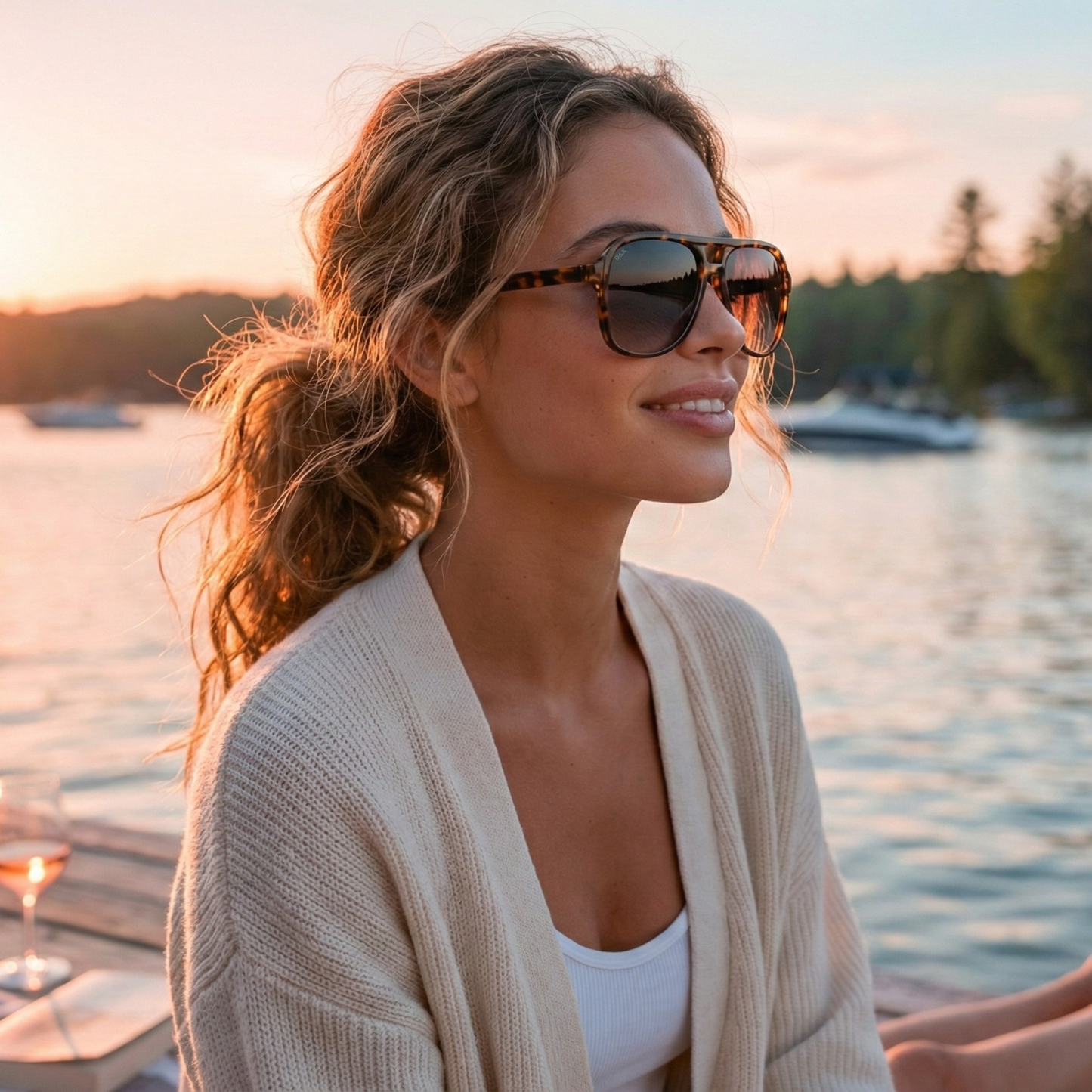 Cruz - Unisex Aviator Sunglasses – Polarized: Smokeshow