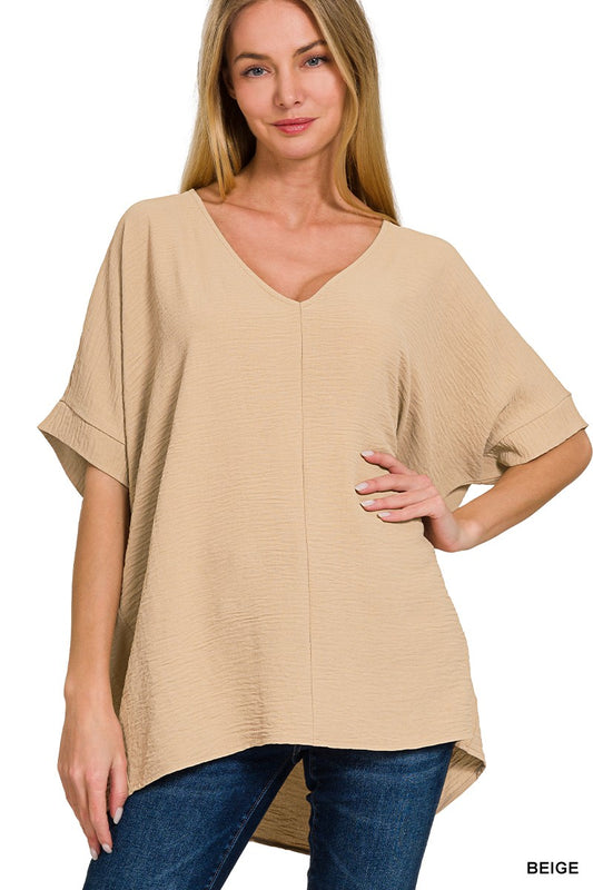 Dolman V-Neck Top