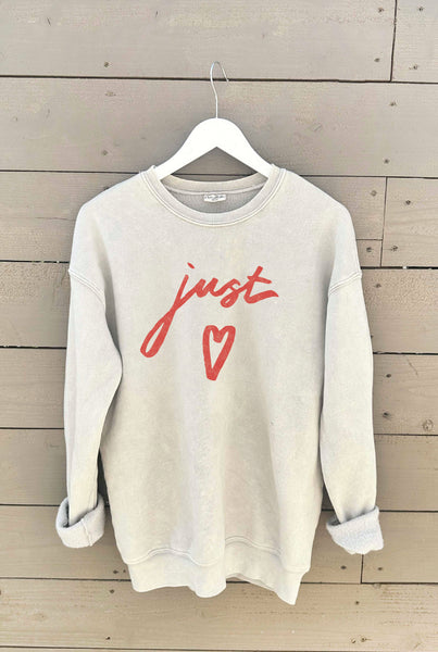Just Love Mineral Graphic Sweatshirt