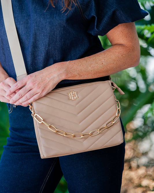 Ariana Crossbody Latte VQ: Default