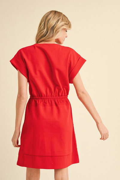 Red Jersey Dress