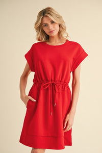 Red Jersey Dress