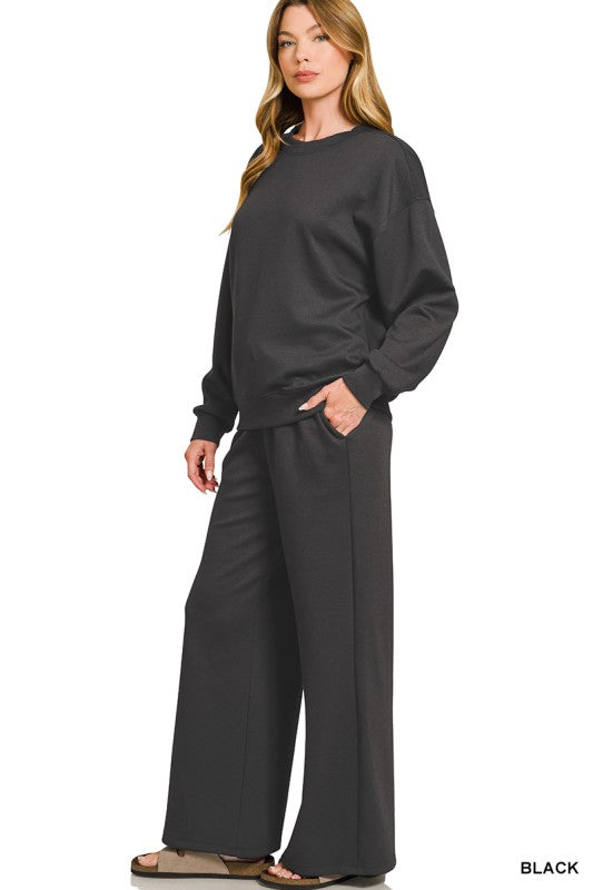 Scuba Crewneck Pullover & Pants Set