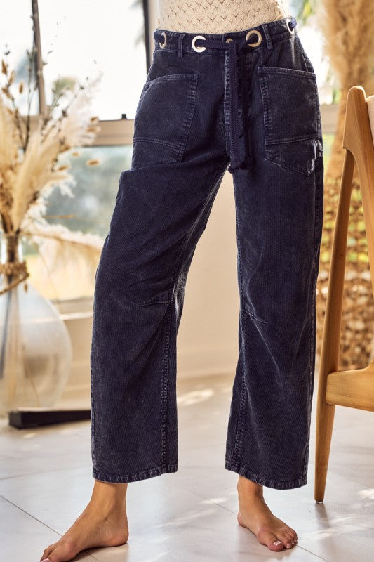 Vintage Washed Corduroy Pants