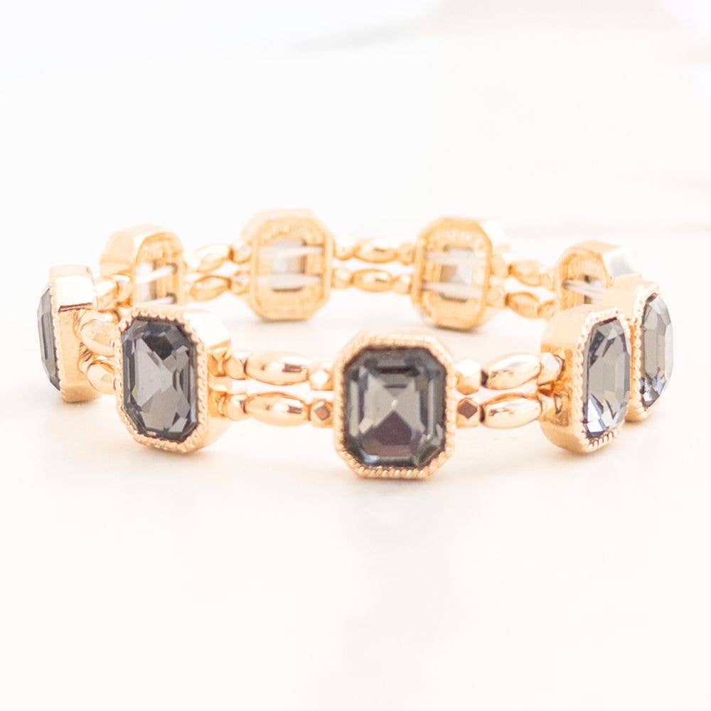 Cambridge Crystal Smoke Bracelet