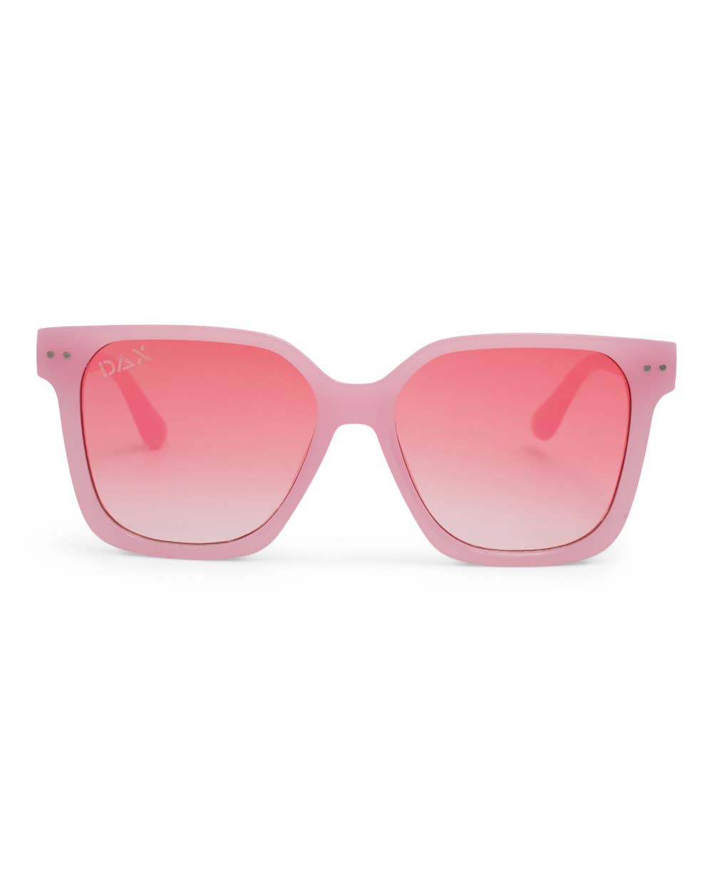 Linny - Women's Oversized Horn Frame Sunglasses: Blue