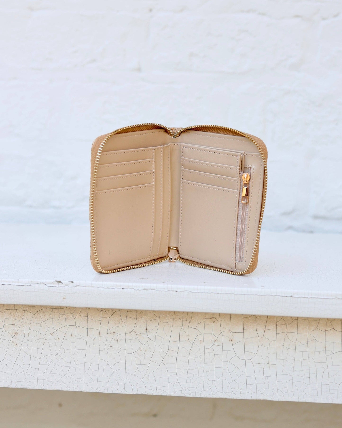 Blakely Wallet Natural Lattice