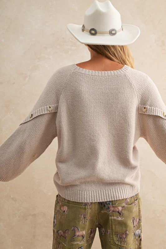 Soft Whisper Relaxed Textured Sweater