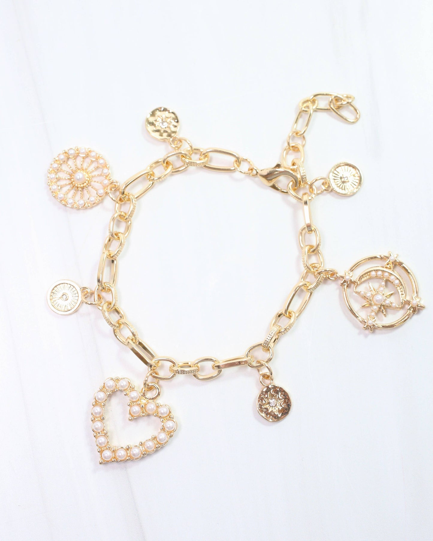 Worthington Charm Bracelet Gold