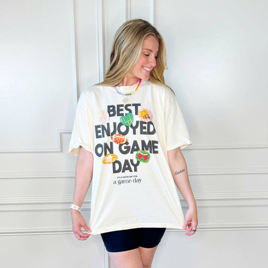 Best Enjoyed On Game Day Tee