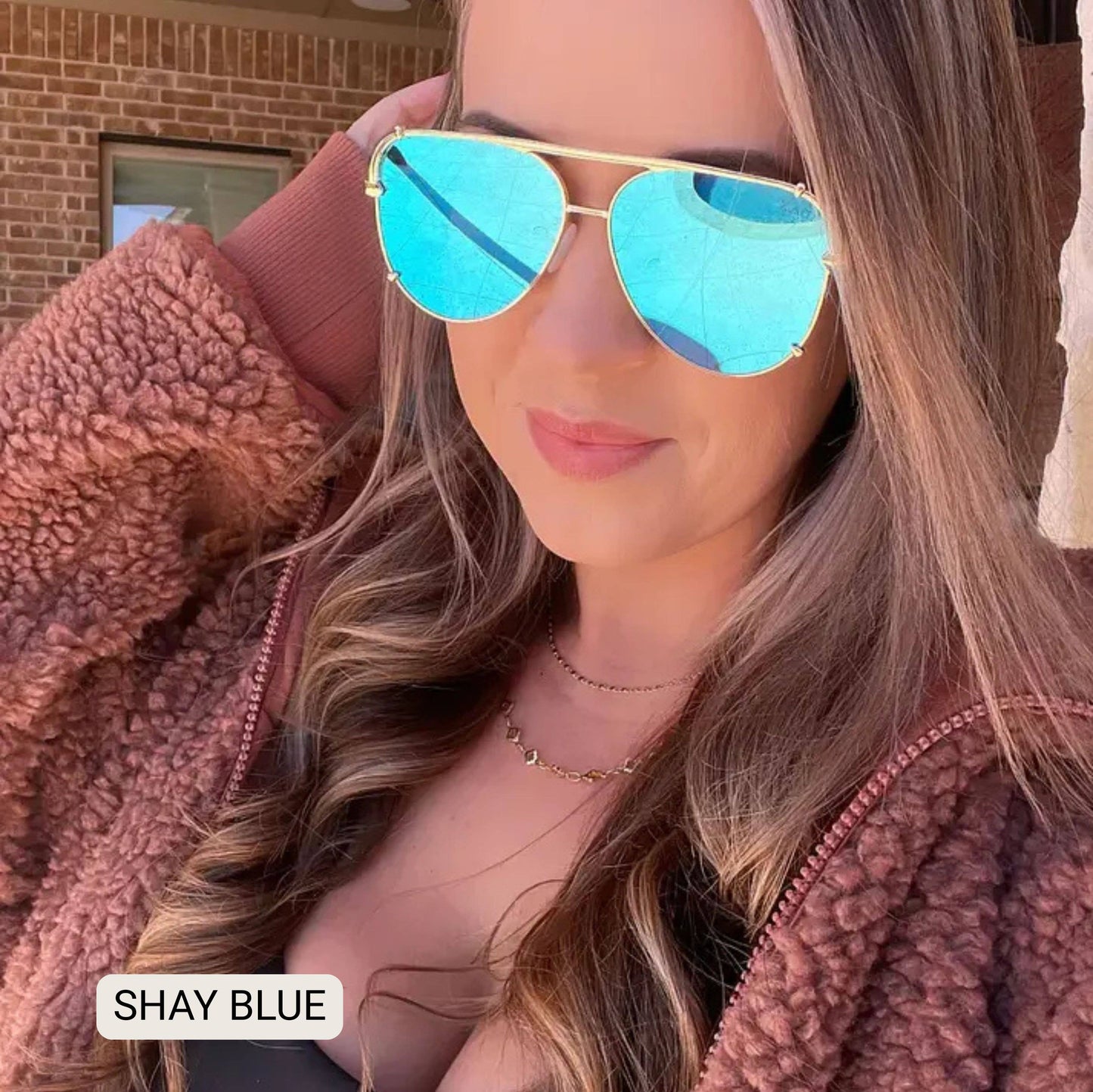 SHAY - Women's Polarized Large Hair Friendly Aviator : Cheetah