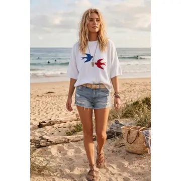 American Bird Knit Top