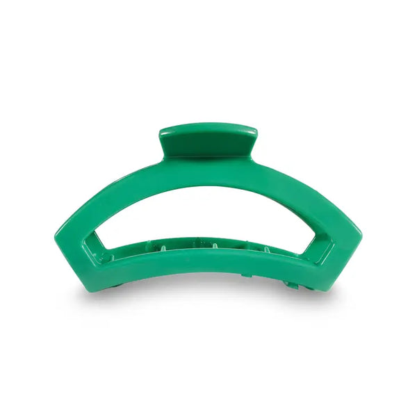Teleties Green Come True Medium Open Hair Clip