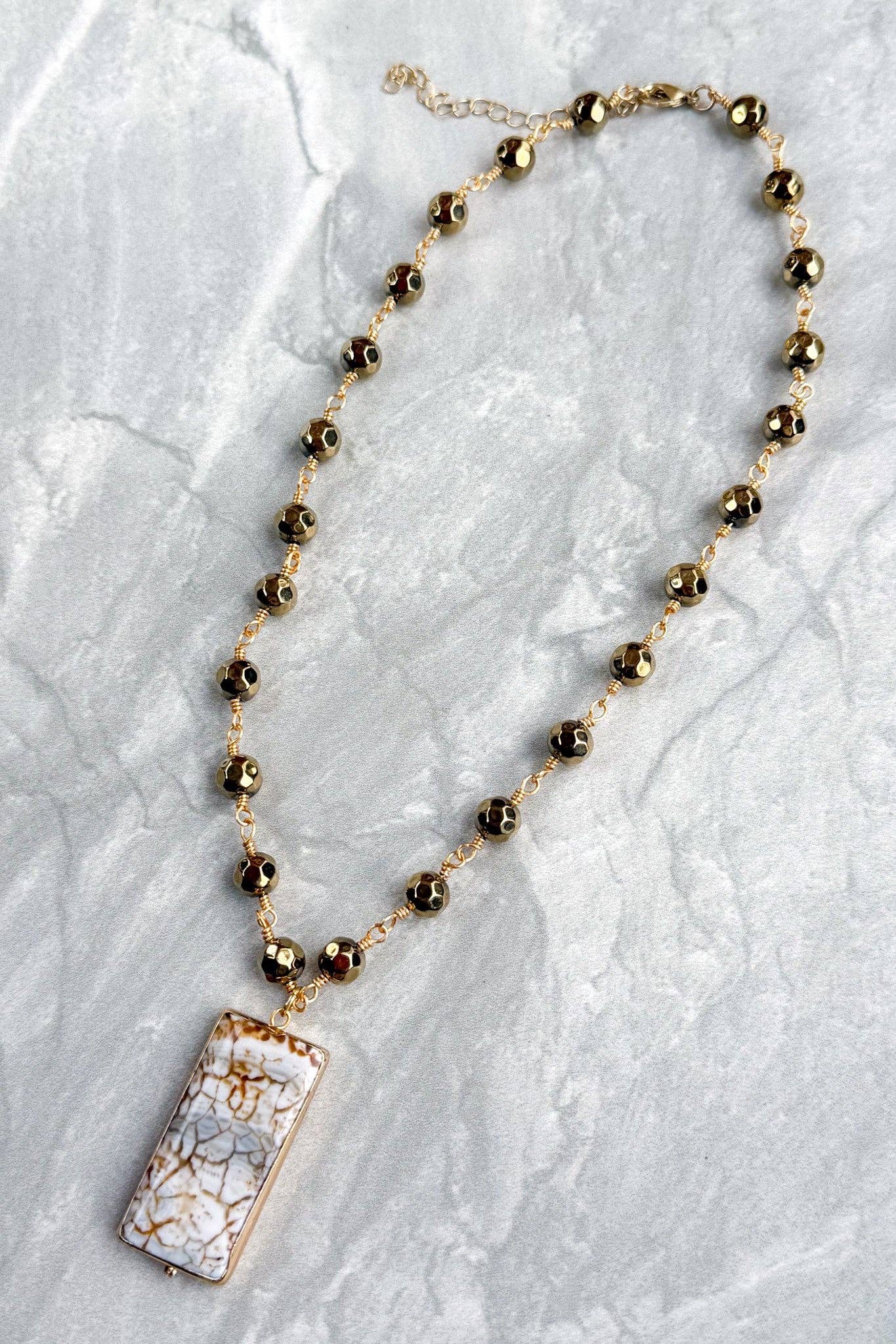 Talus Gold Necklaces: Gold Open Star