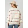 Rainbow Stitch Stripe Sweater
