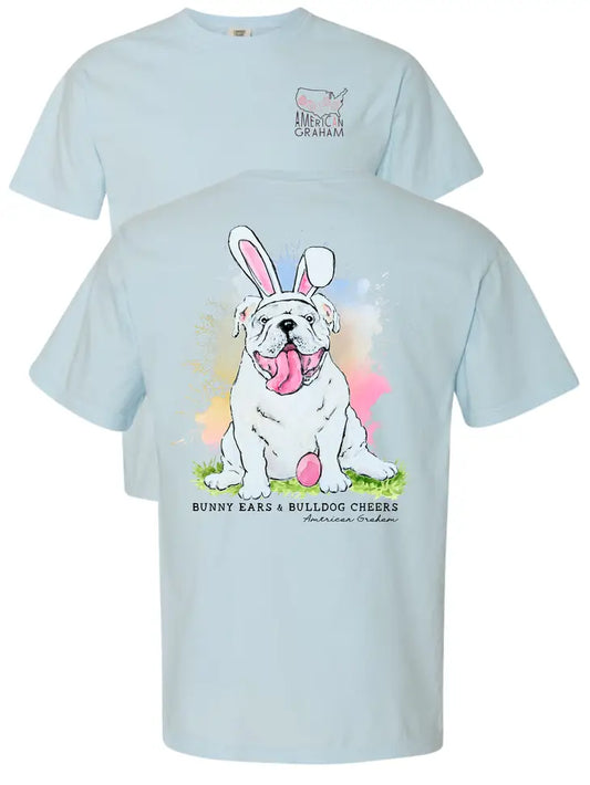 Bunny Ears & Bulldog Cheers Tee