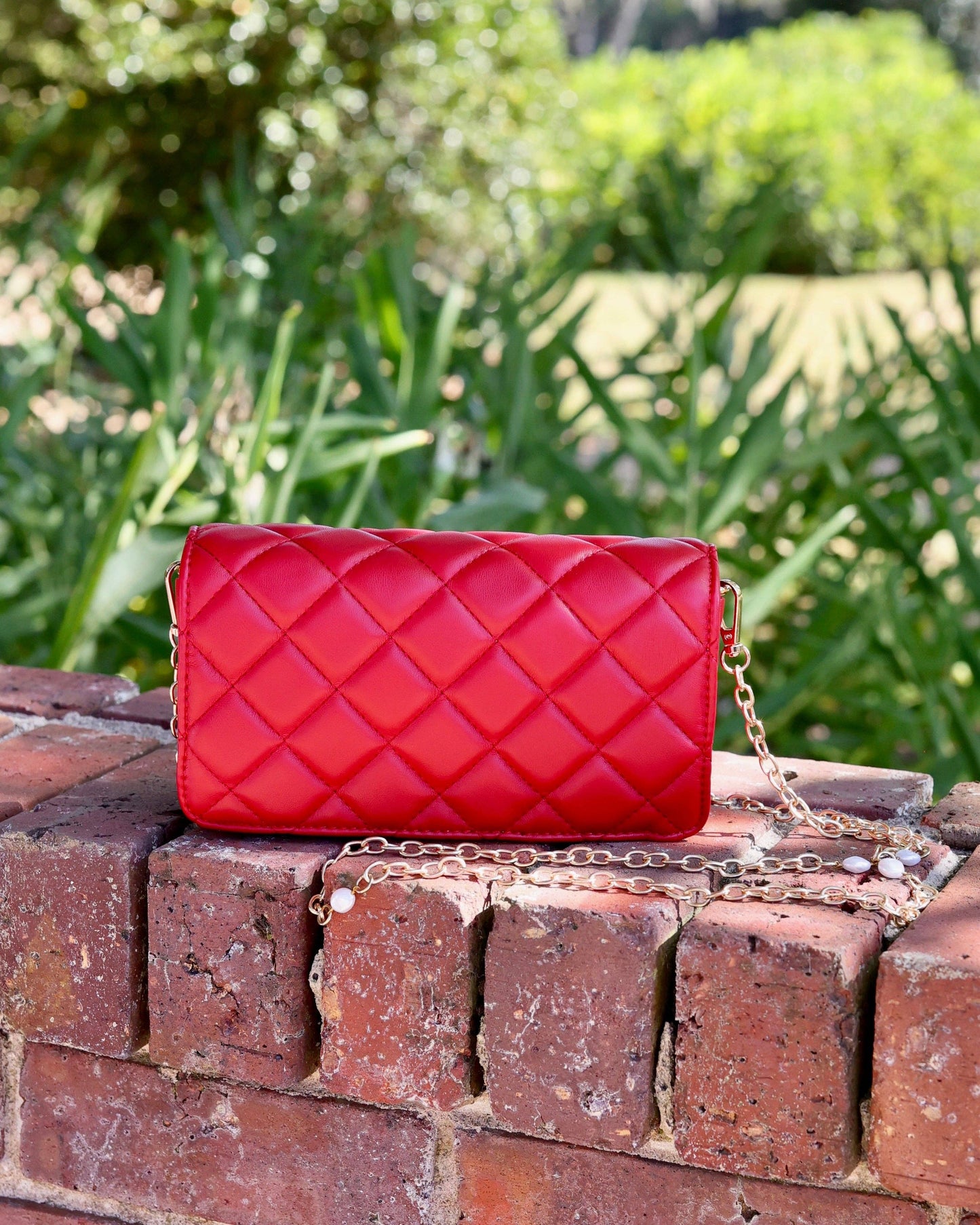 Brynleigh Clutch Crossbody Red