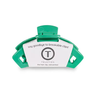 Teleties Green Come True Medium Open Hair Clip