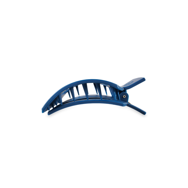 Midnight Rain Small Flat Square Hair Clip
