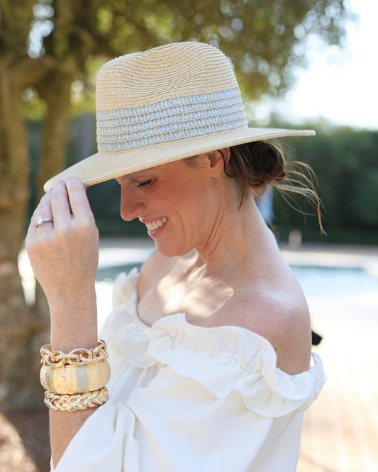 Charleston Hat Light Blue