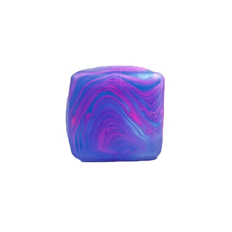Squishy Cube Stress Relief Toy: Assorted