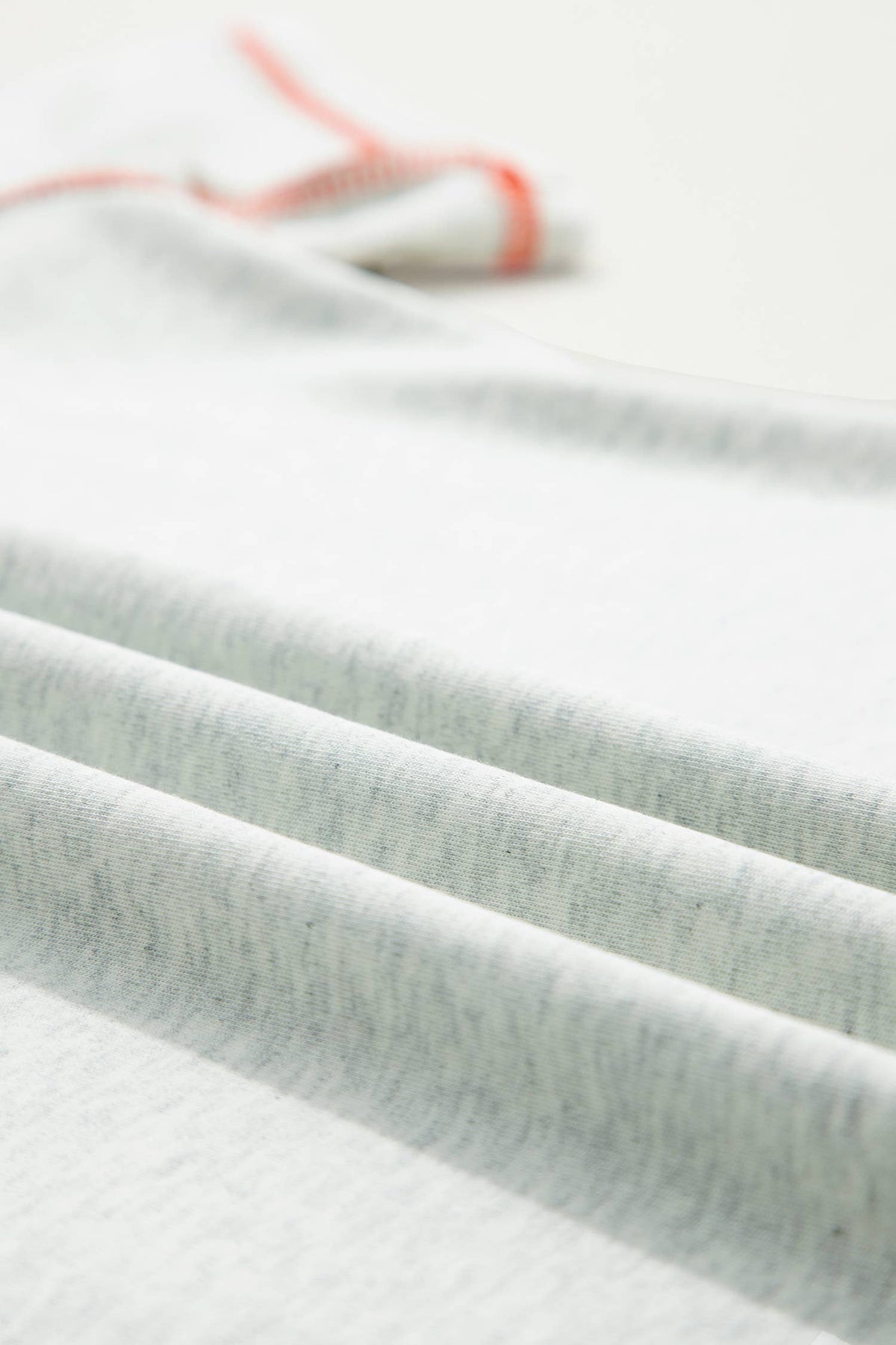 Game Day Reversible Mock neck Contrast-Stitched Top: Light Grey