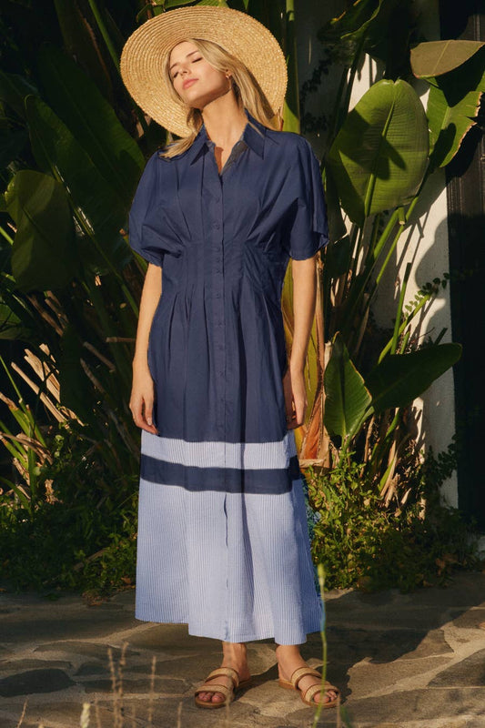 Short Sleeve Shirt Dress