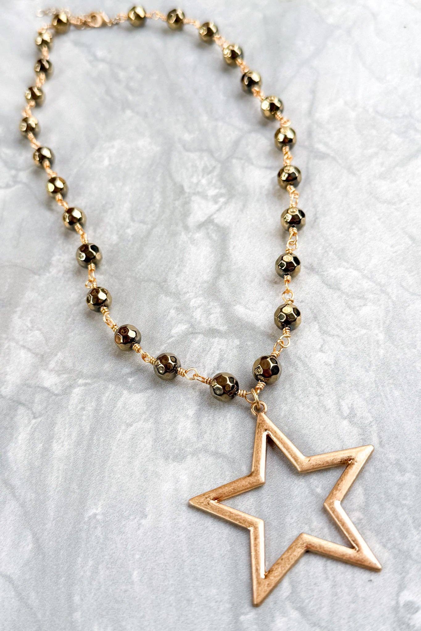 Talus Gold Necklaces: Gold Earth