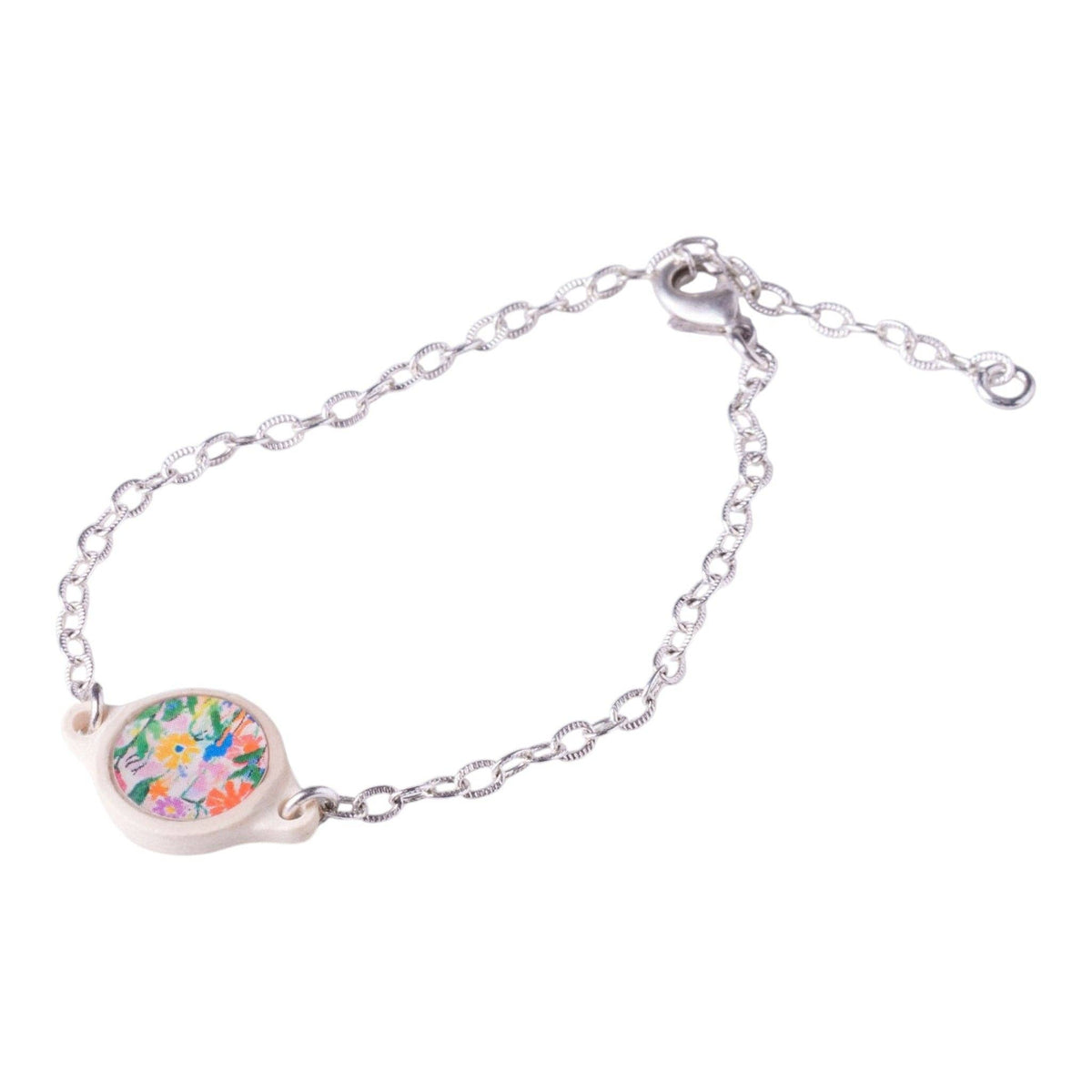 Tap To Pray® Survivor Series Chain Bracelet: 14K Gold-Plated + Vanilla Cross