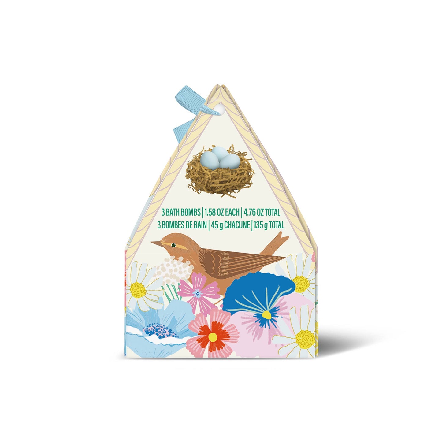 Best Mom Ever Flowers Bird Egg Bath Bombs