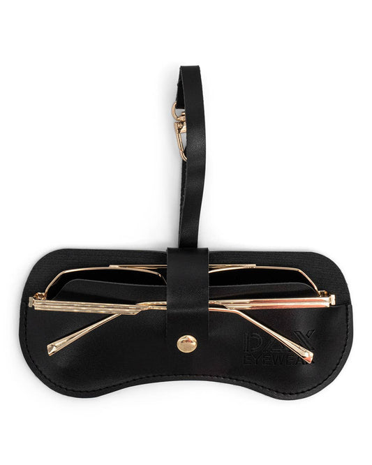 Eyewear Clutch for Sunglasses - Scratch Protection: Black
