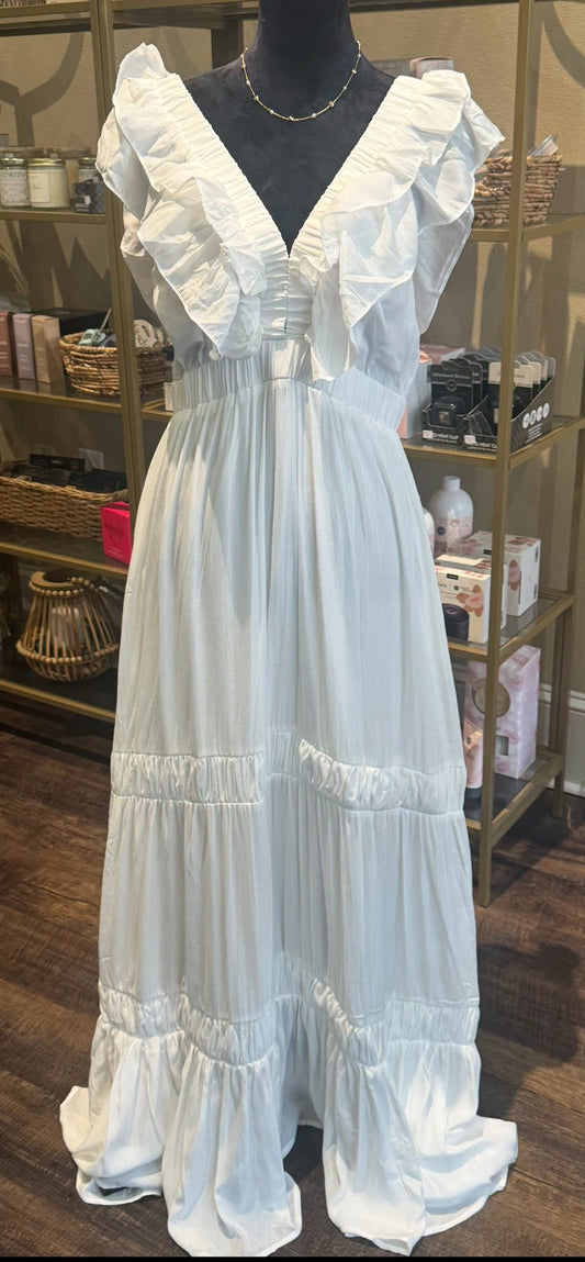 Ruffle Tiered Maxi Dress