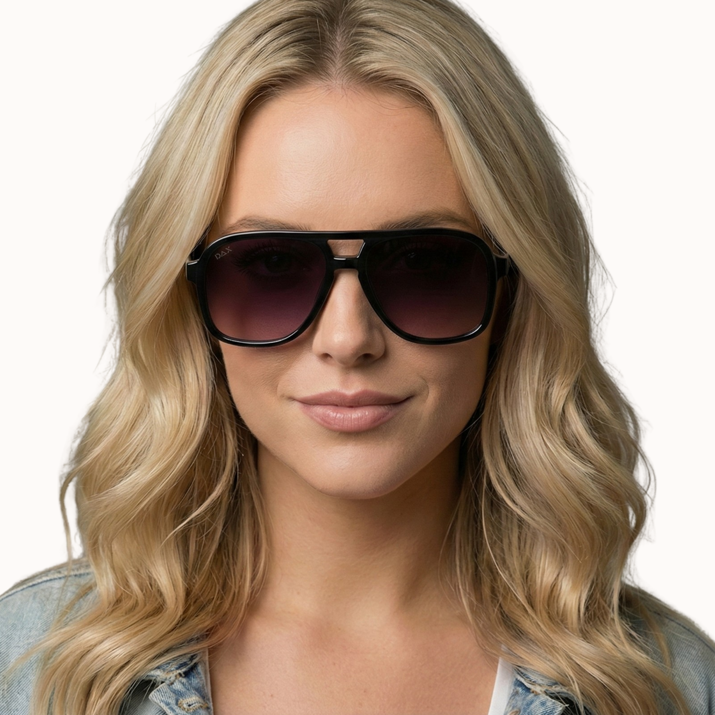 Cruz - Unisex Aviator Sunglasses – Polarized: Grey Gradient