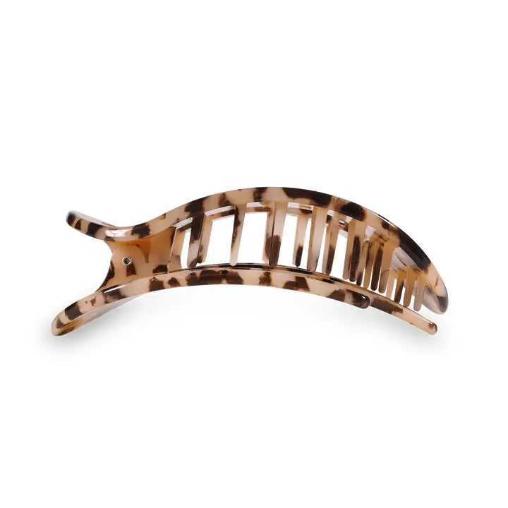 Teleties Blonde Tortoise Large Flat Hair Clip