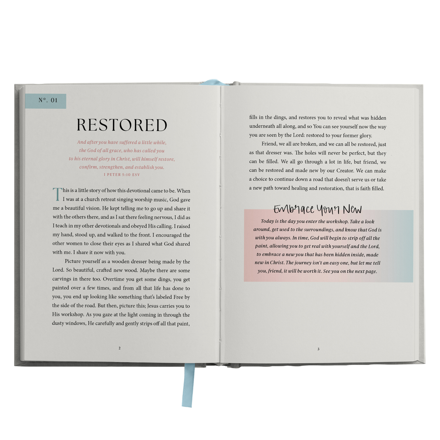 *NEW* Embrace Your New Devotional - Christian Gifts