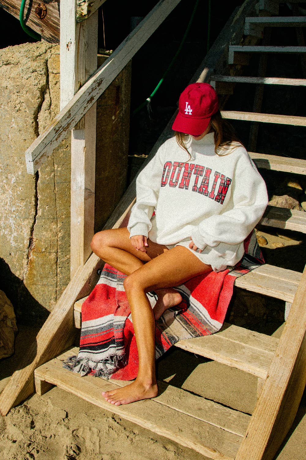 LAKE & MOUNTAIN' reversible Mock-neck Sweatshirt